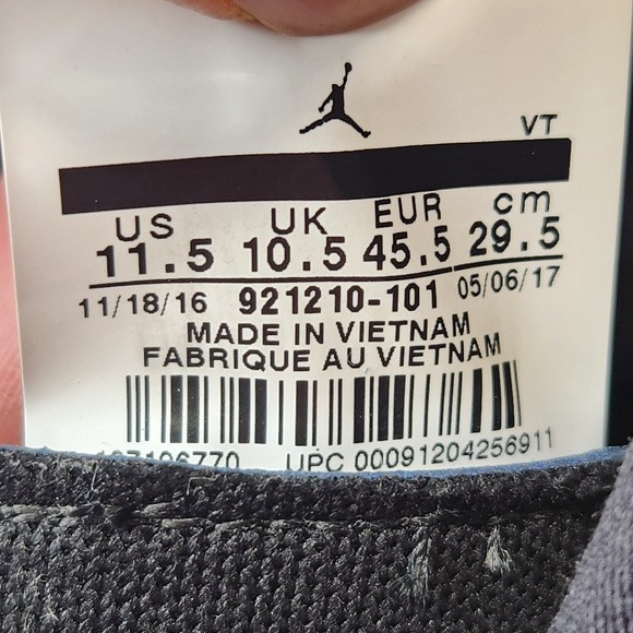 Air Jordan Trainer 2 Flyknit Shoes Mens 11.5 Bred Chicago Basketball Sneakers - Picture 5 of 11